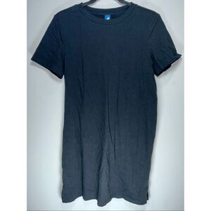 Old navy black tee shirt dress size small